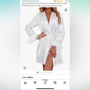 Never worn bridal robe